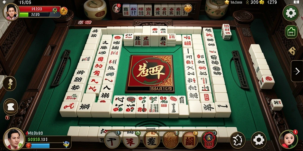 Tangkapan layar gameplay Mahjong yang mengasyikkan dan penuh strategi.