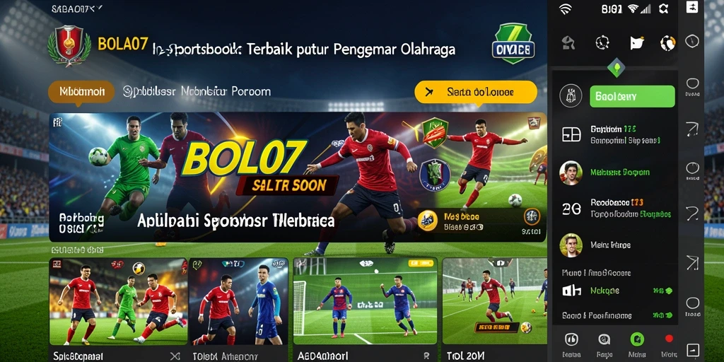 Tampilan gameplay menarik dalam aplikasi BOLA07 untuk taruhan olahraga.