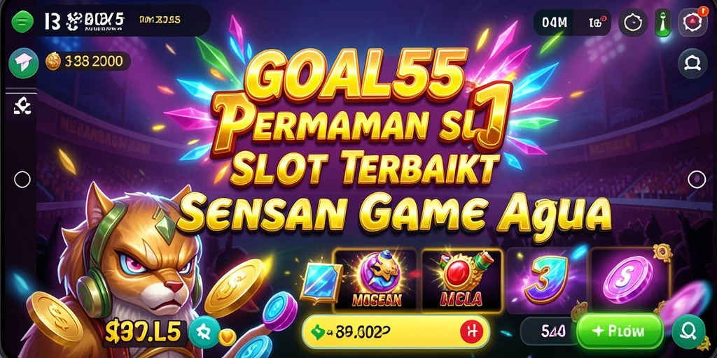 Screenshot gameplay Slot GOAL55 yang menarik dan menghibur.