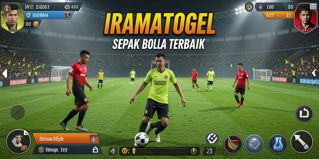 Tampilan gameplay mendebarkan dalam IRAMATOGEL.