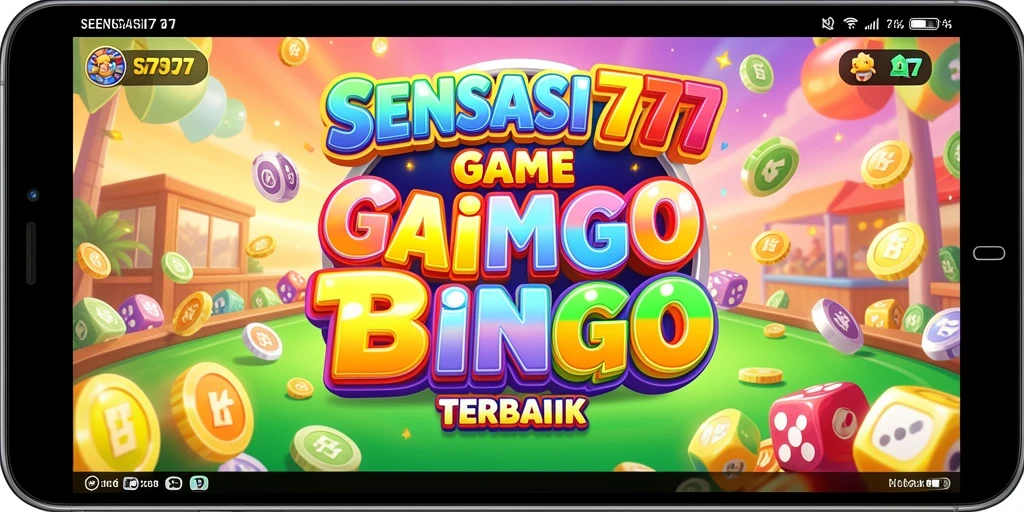 Screenshot gameplay SENSASI777 yang menampilkan serunya bermain Bingo.