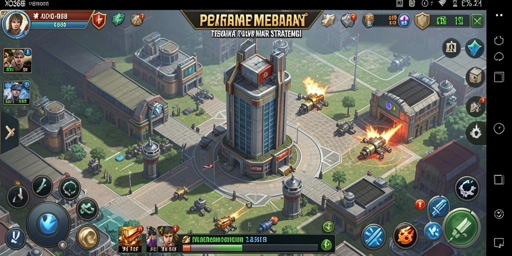 Gameplay menara pertahanan menegangkan di XO368.